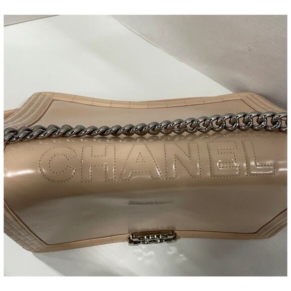 Chanel Reverso Boy Bag Pink Patent With COA And Dust bag - Picture 4 of 16